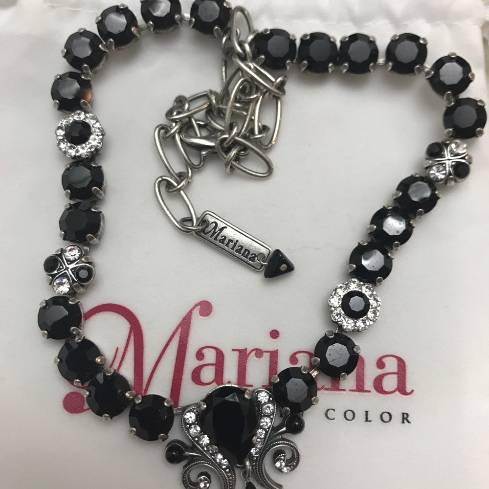 Mariana.   Beautiful black necklace